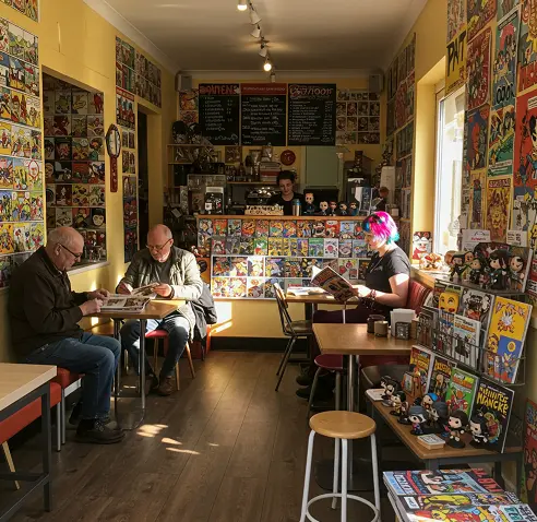 민생회복 소비쿠폰으로 동네 만화카페나 보드게임 카페