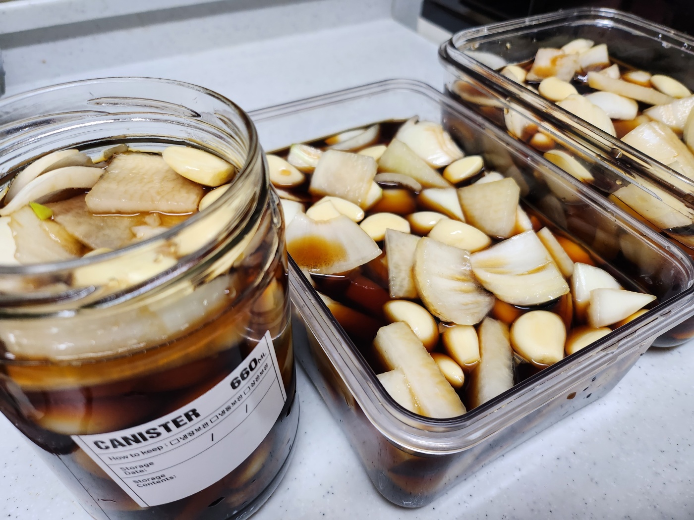 백종원 장아찌 만능 간장 소스 사진