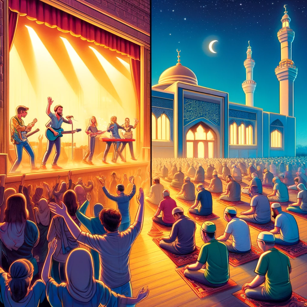 기독교-이슬람-예배