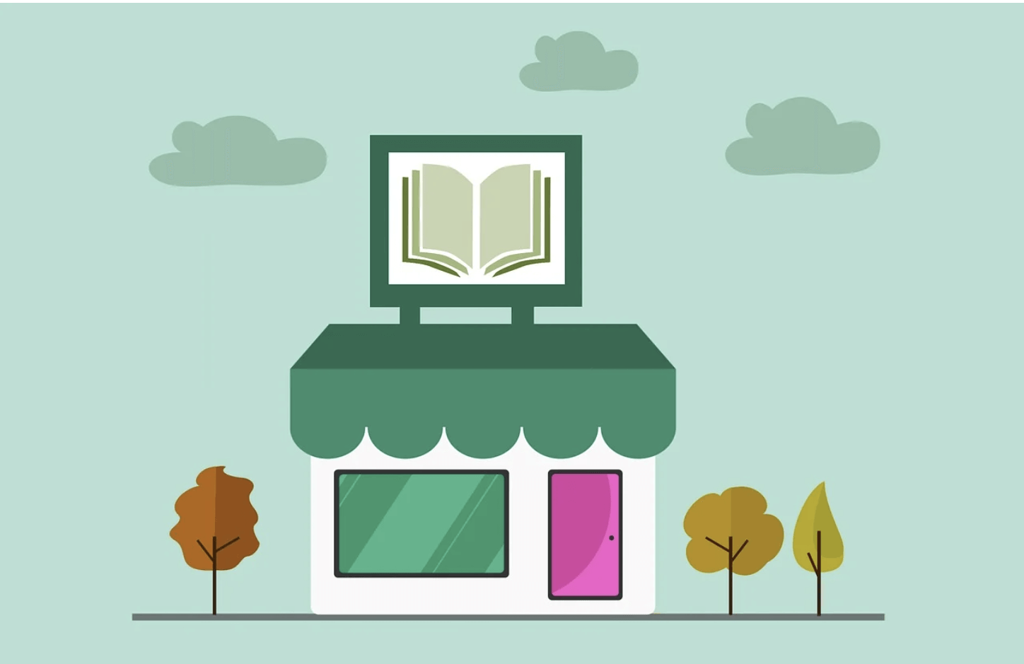 스토어 일러스트 이미지