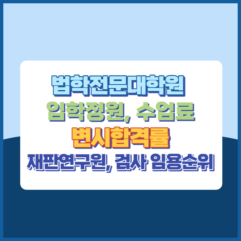 법학전문대학원 순위 썸네일이미지