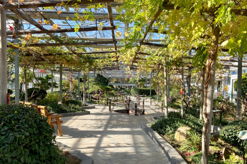 안산식물원 지도