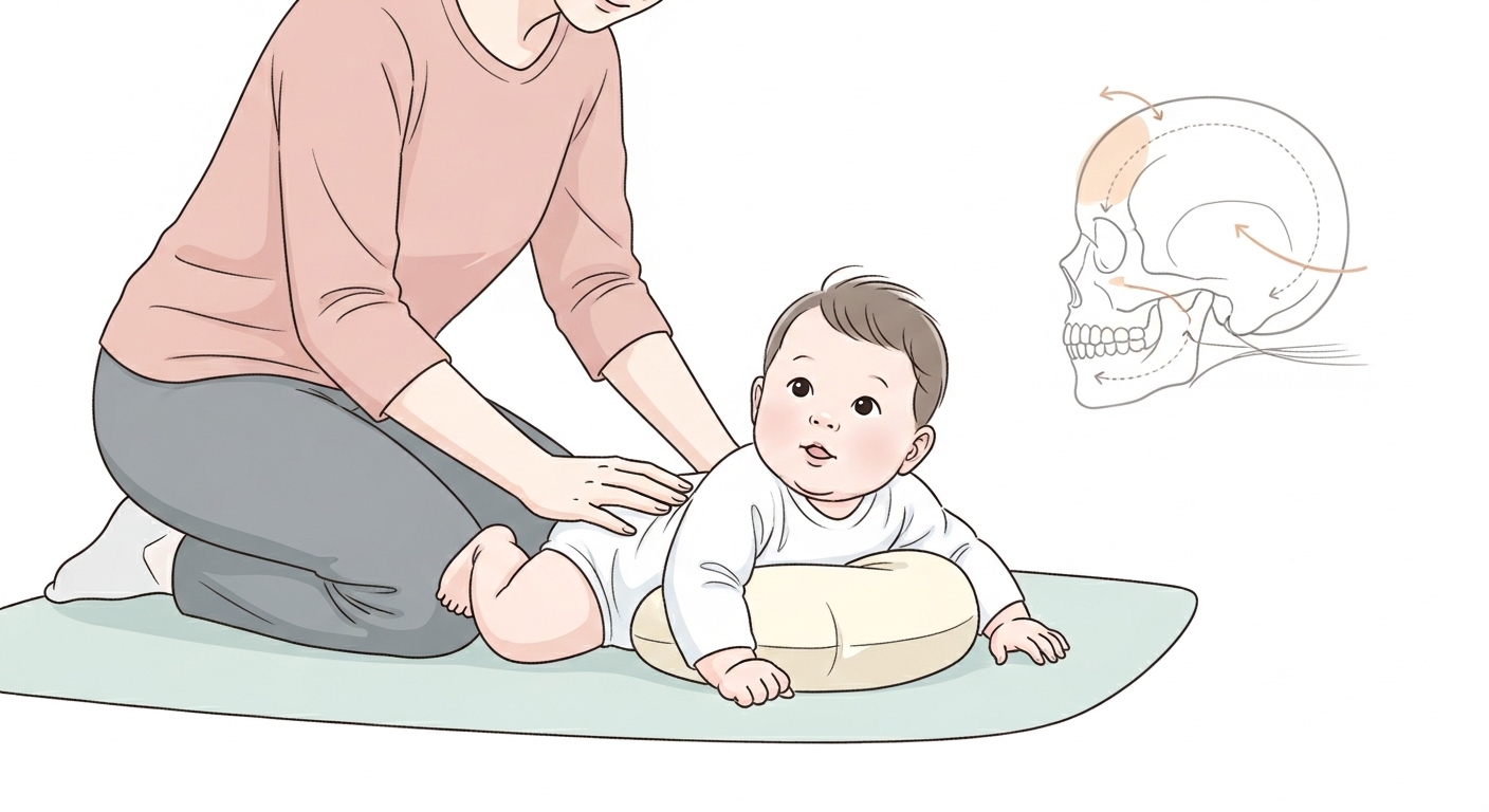 두상 교정 헬멧 유행