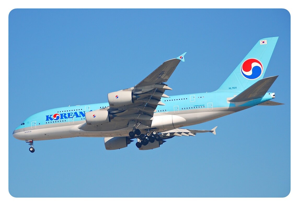 대한항공-A380-여객기-하늘-비행-사진