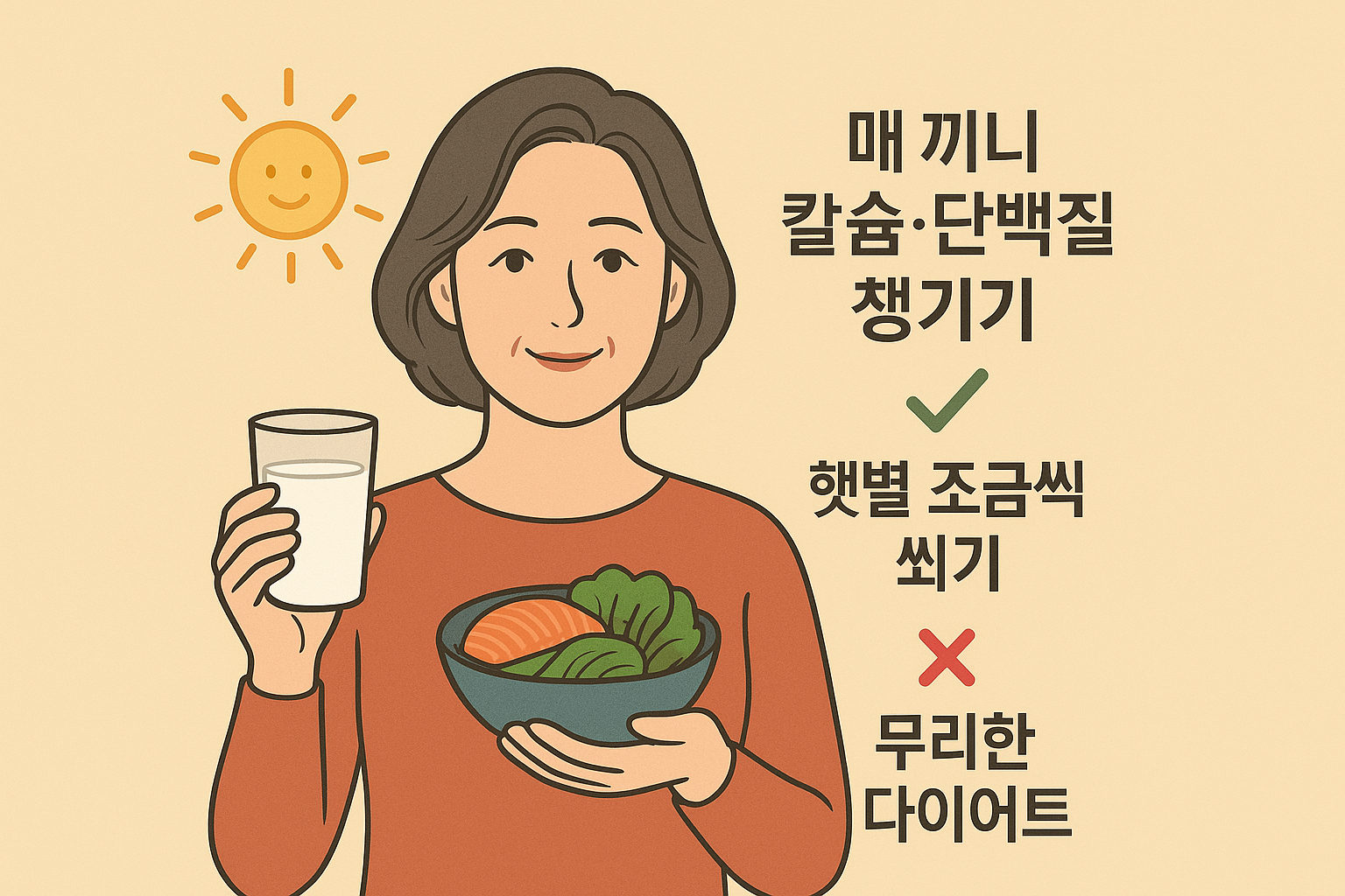 골다공증 다이어트 식단