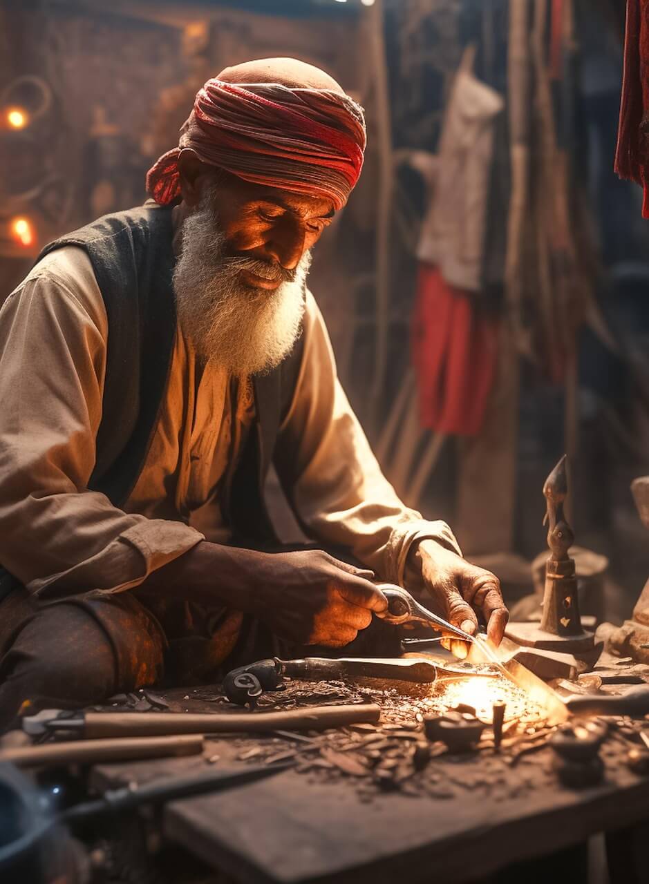 천년 불상과 석탑을 되살리는 희귀 직업