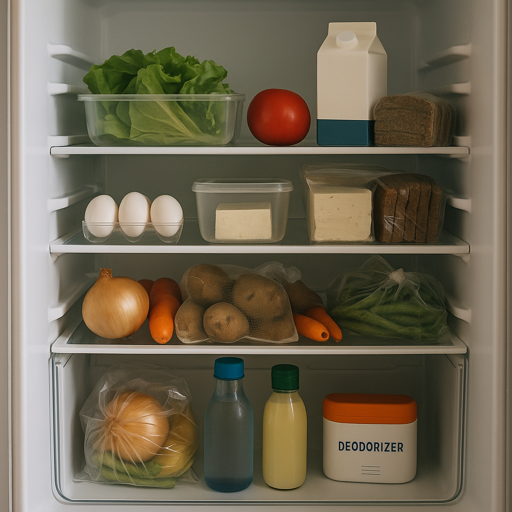 냉장고 털이 사진