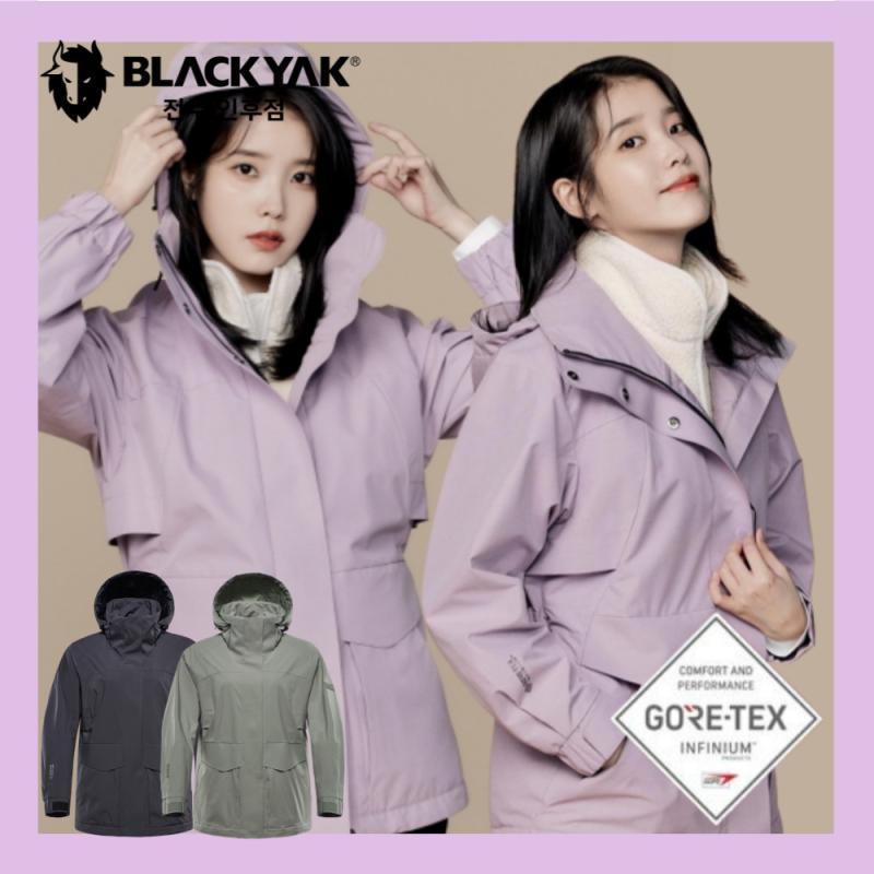 아이유 블랙야크 고어텍스 자켓 바람막이 방풍 등산복 여성