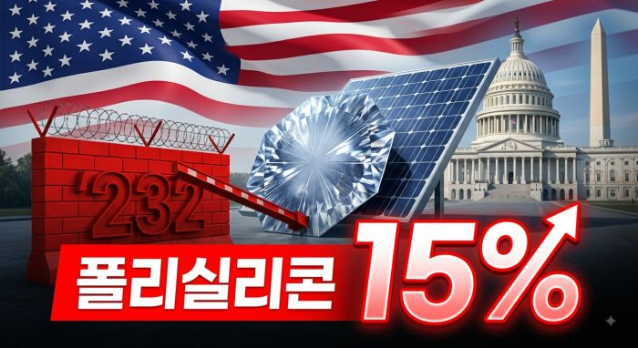 폴리실리콘 232조 관세 15%와 미국 태양광 공급망