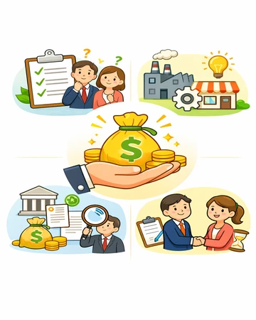 정책자금 지원 기준과 신청 절차 흐름 설명3