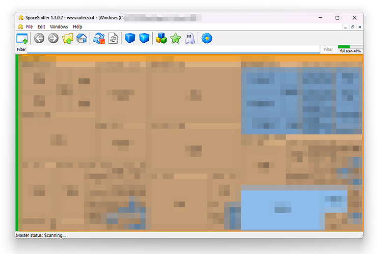 스페이스스나이퍼-실행-화면