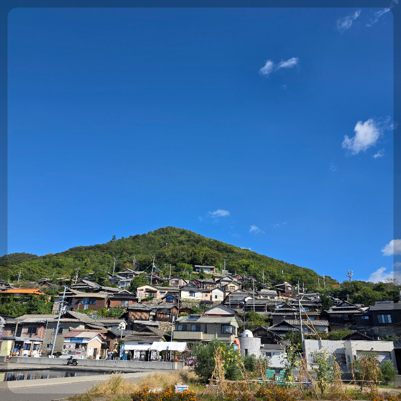오기지마 마을 전경