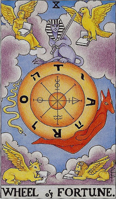 타로카드-10번-운명의-수레바퀴-카드