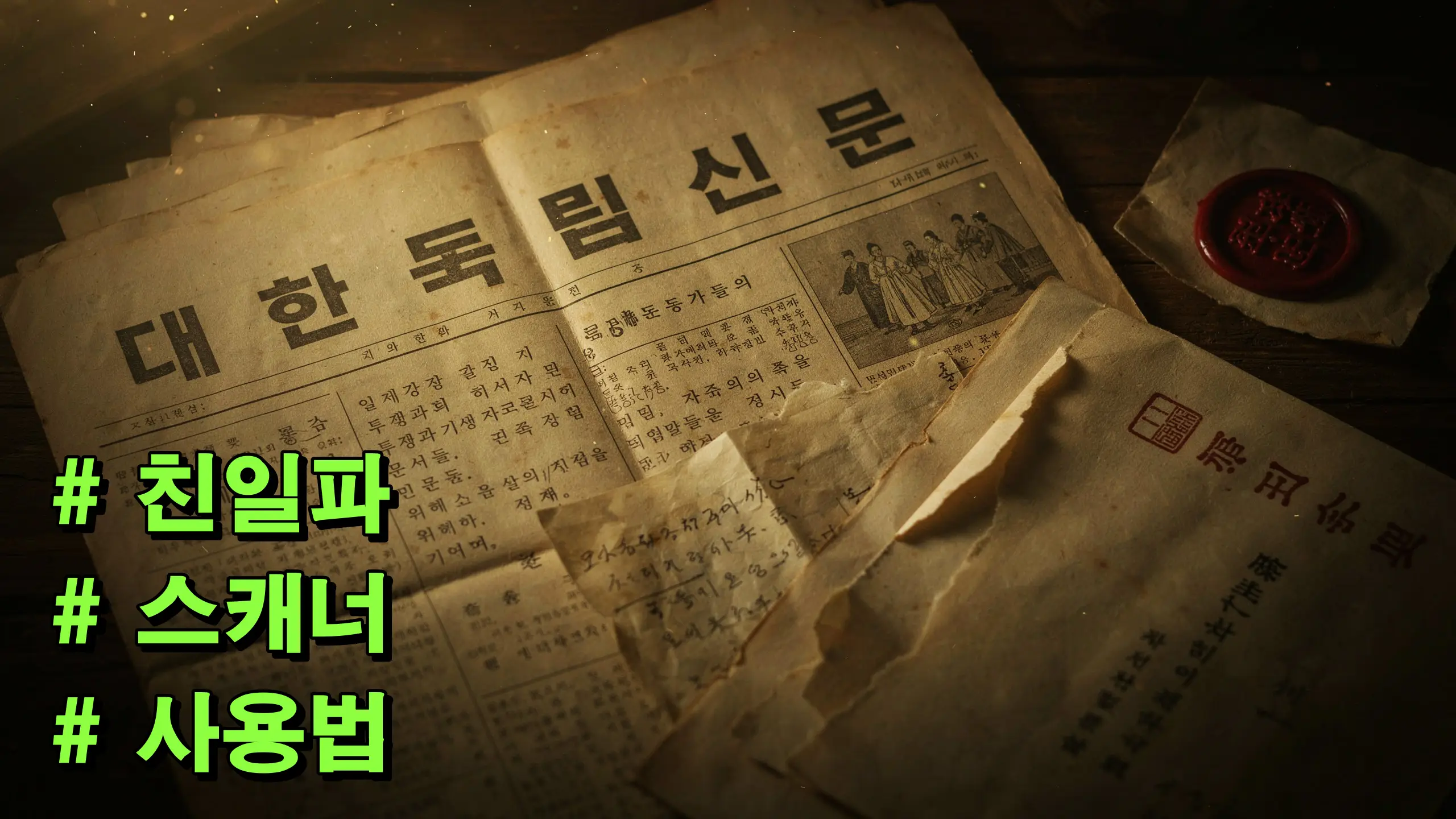 친일파 스캐너
