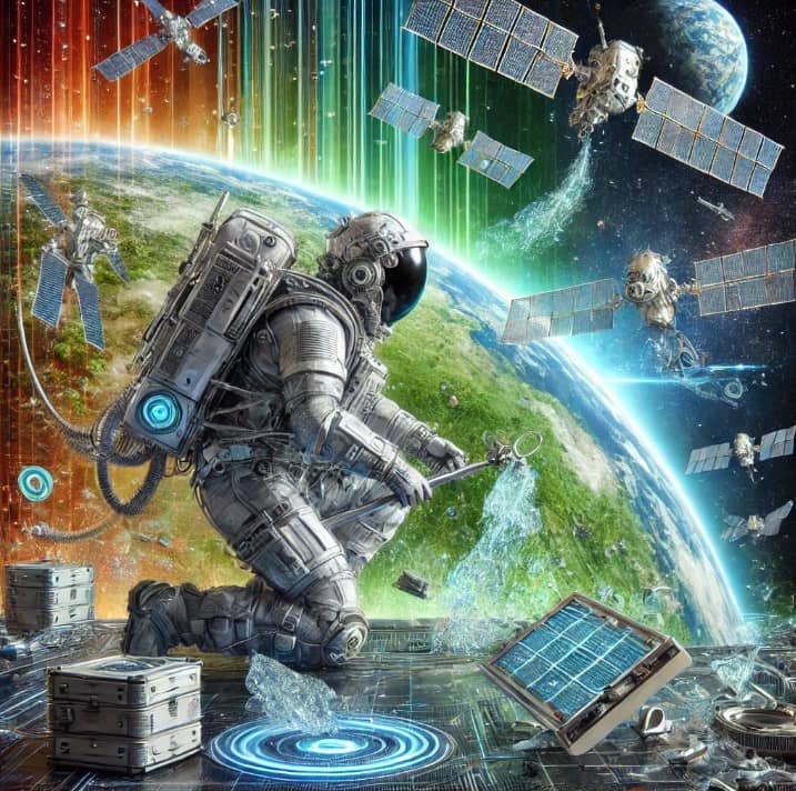 우주 쓰레기 처리 전문가