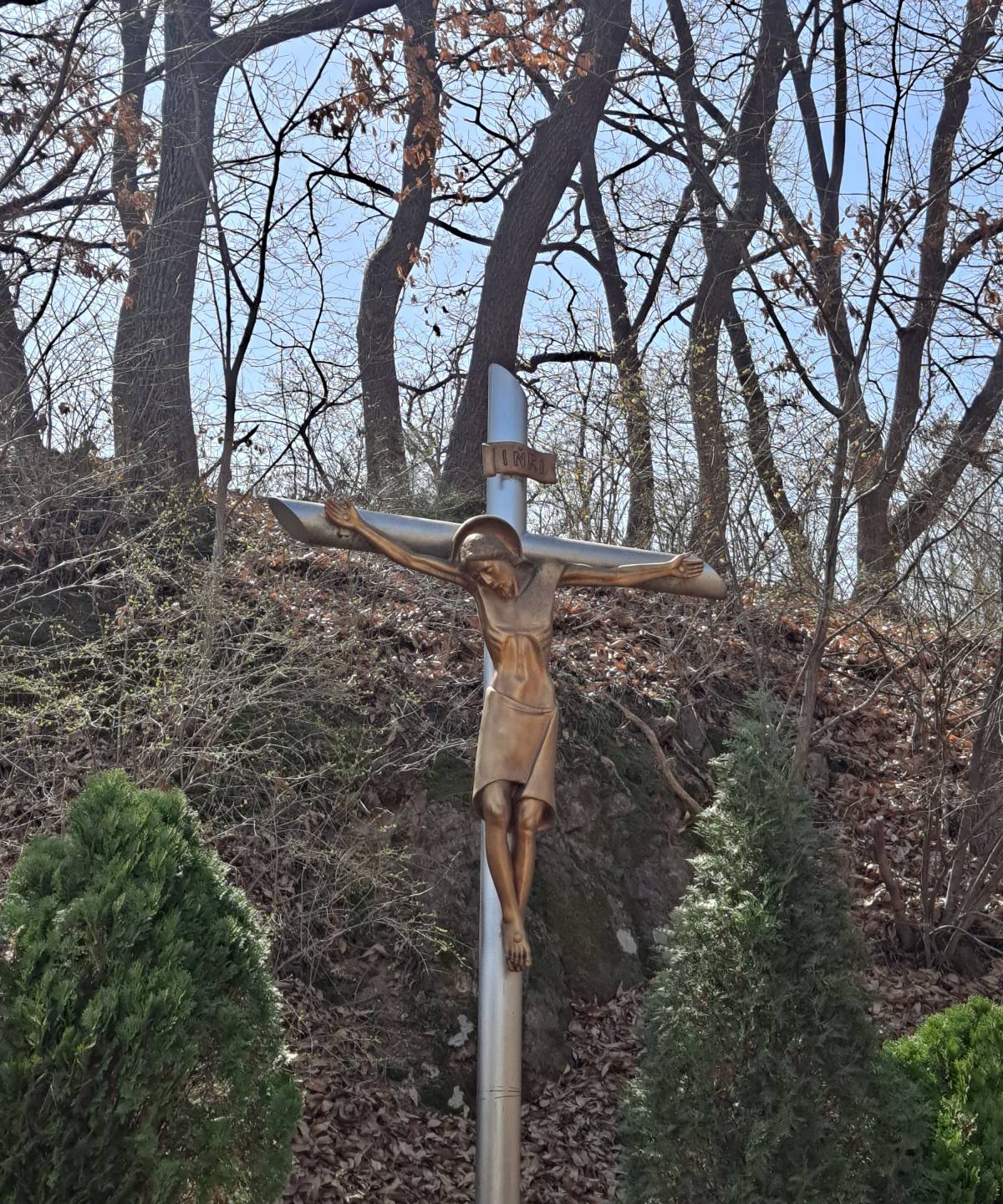 갑곶순교성지 십자가 예수상