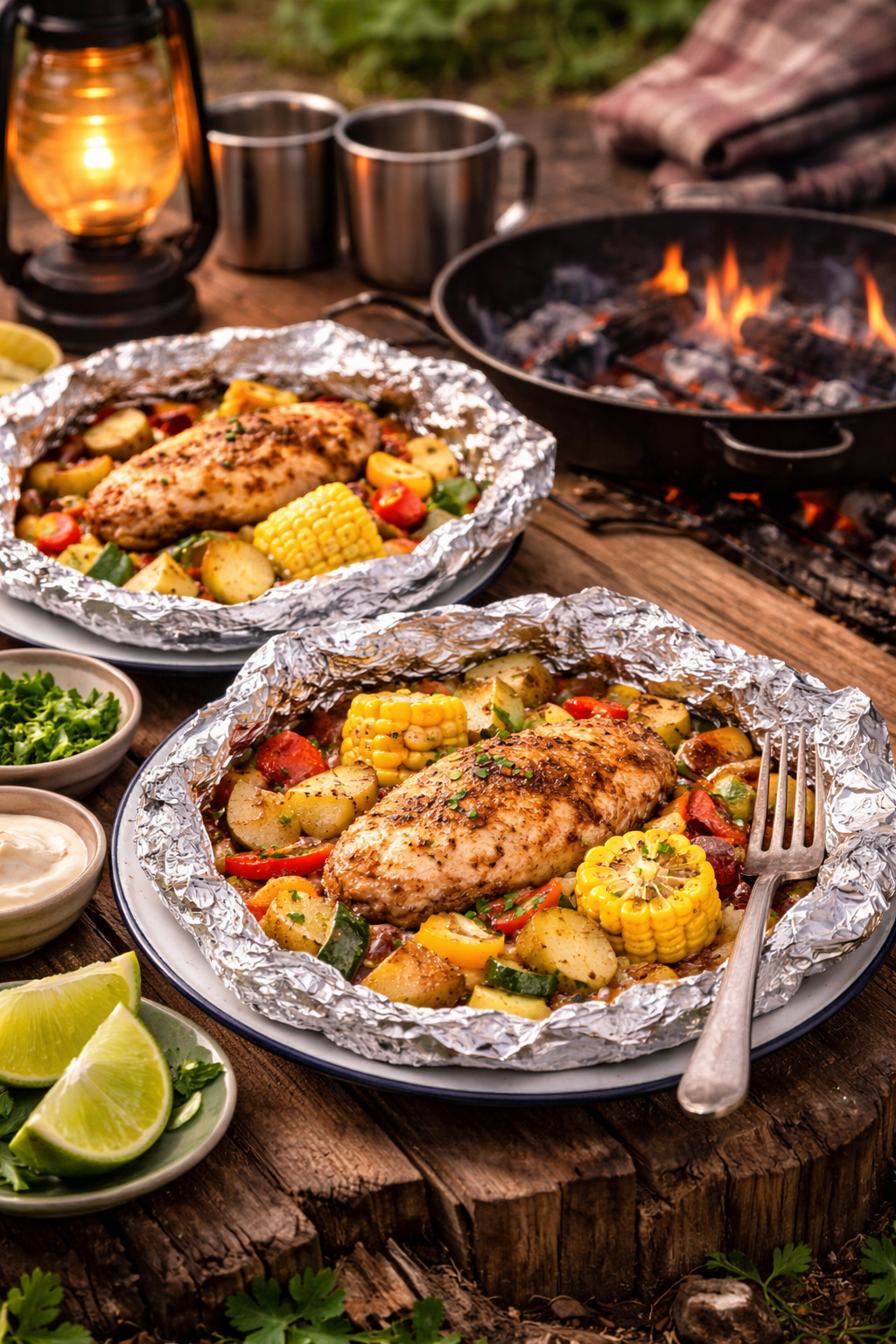 캠핑용으로 좋은 미국 요리 레시피 한가지 관련 사진