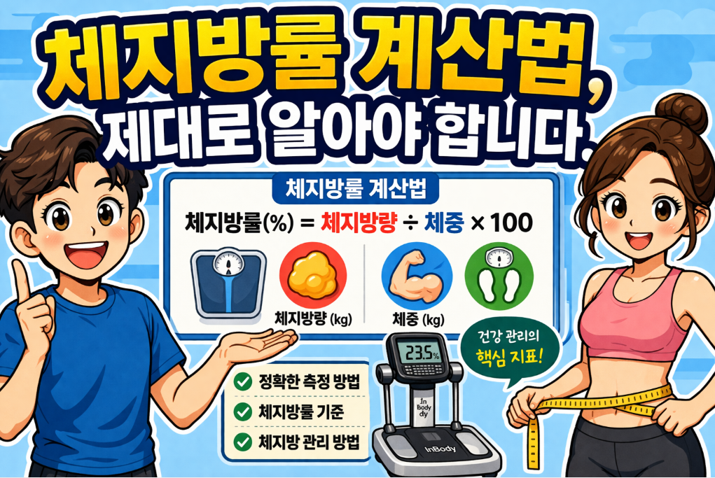 체지방률 계산법, 제대로 알아야 합니다.-사진-