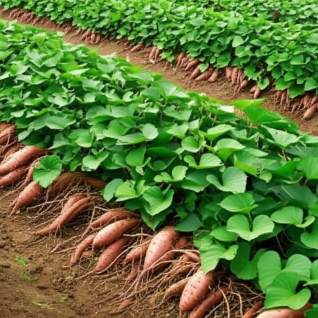 고구마의 혁신! 잎, 줄기, 뿌리까지