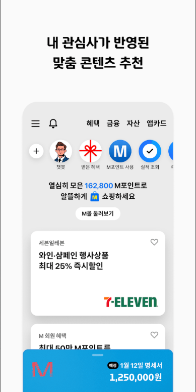현대카드 앱, 카드 사용 내역 및 명세서 조회, 현대카드 분실신고