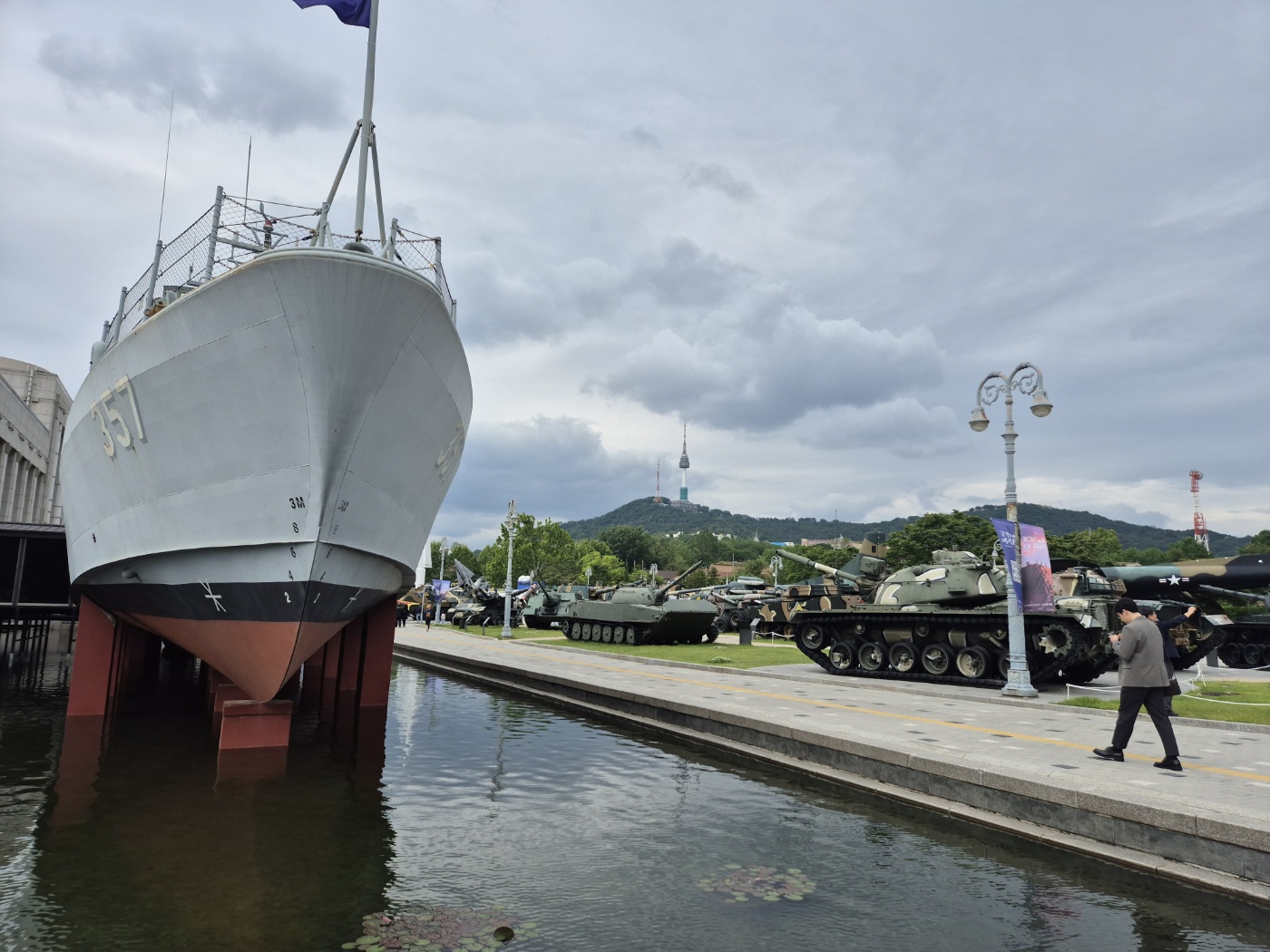 서울 용산 전쟁기념관 어린이박물관 방문기외부전시장 탱크&amp;#44; 군함