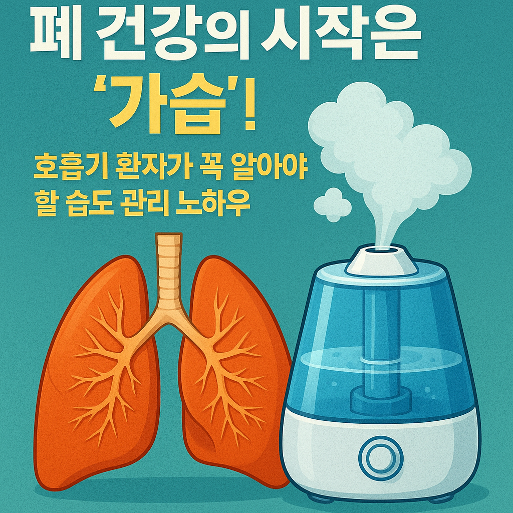 폐 건강의 시작은 가습