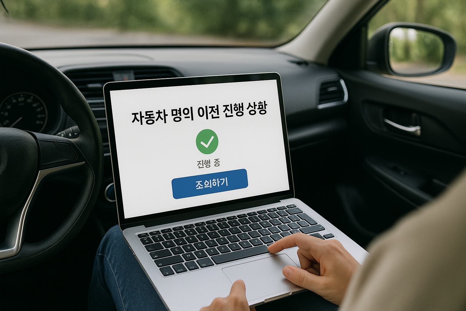 “자동차 명의 이전 진행 상황 실시간 조회 방법! 지연 시 대처법까지 안내”