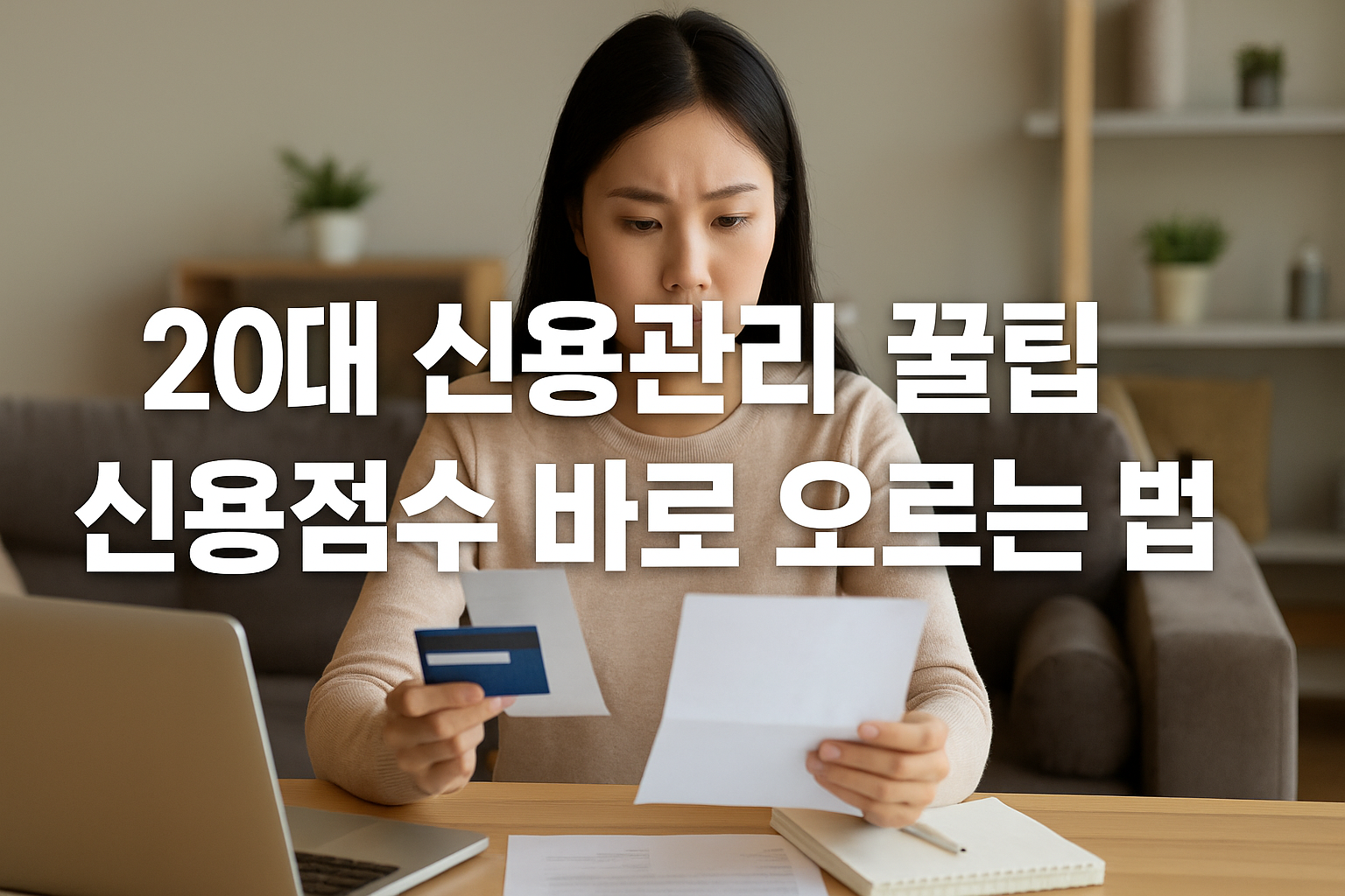 20대 사회초년생 신용관리 꿀팁