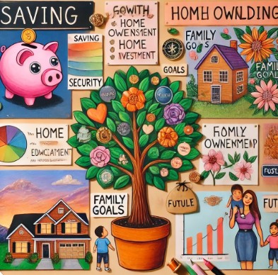 엄마의 재테크 비전보드