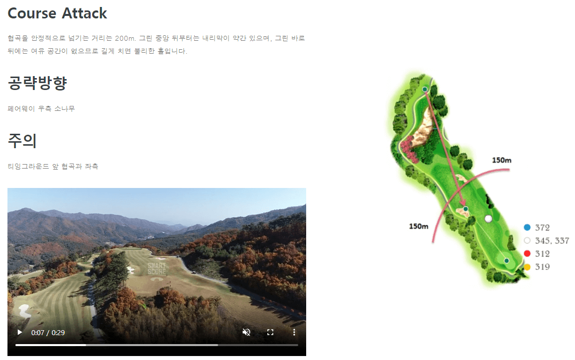 옥스필드 컨트리클럽 옥스코스 4