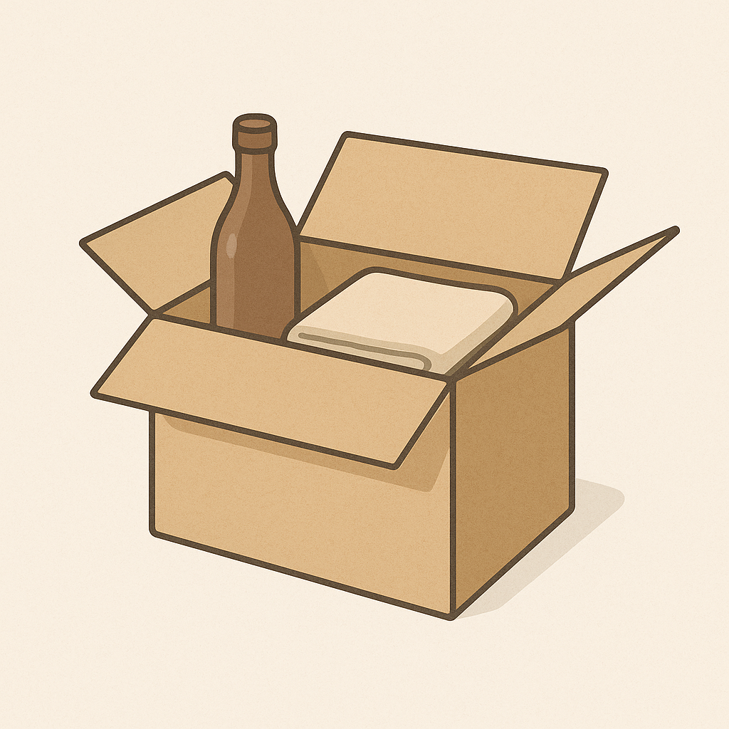 택배 박스를 활용한 재사용