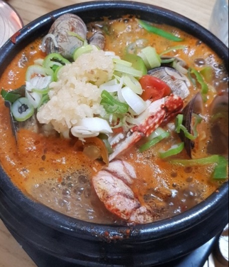 통영-멍게비빔밥-멍게가