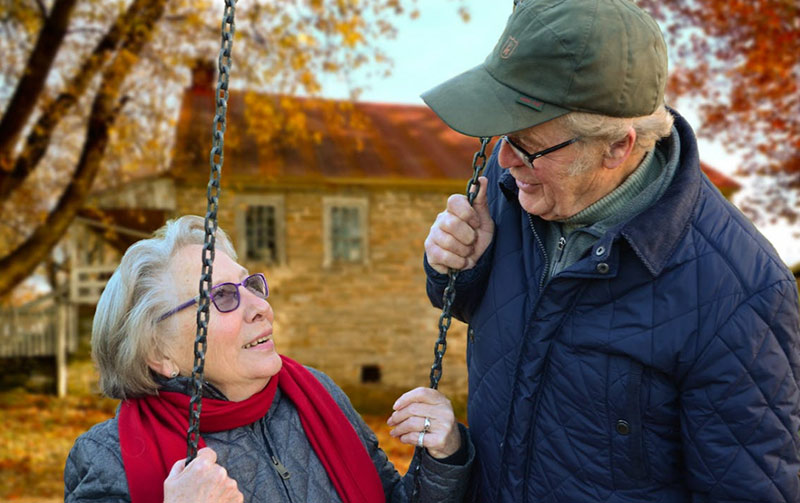 국민연금 노부부 이미지