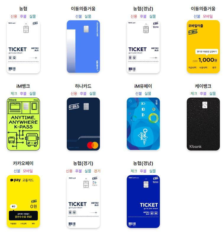 K패스 할인 카드 신청 발급방법 등록 (2)