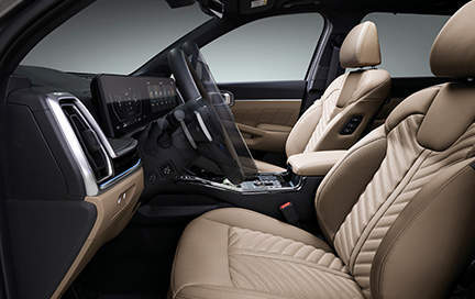 쏘렌토 페이스리프트 하이브리드 전동식 텔레스코픽 스티어링