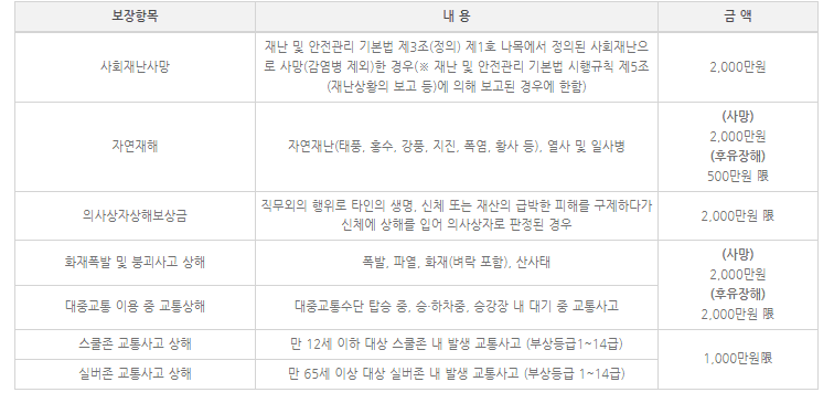 서울 시민안전보험