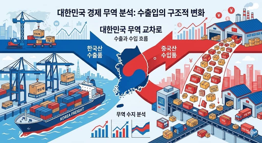 파일명: temu_delivery_boxes_made_in_china_korea_consumer_2026.jpg Alt 태그: 2026년 테무 택배 박스 중국산 직배송 한국 소비자 물가 수출 역전 현실 사진