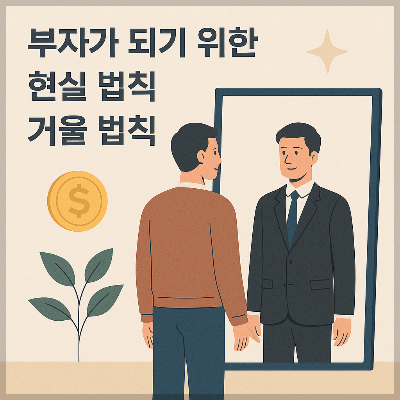 부자가 되는 현실 법칙 1 ❘ 거울의 법칙으로 인생의 방향을 바꾸는 방법