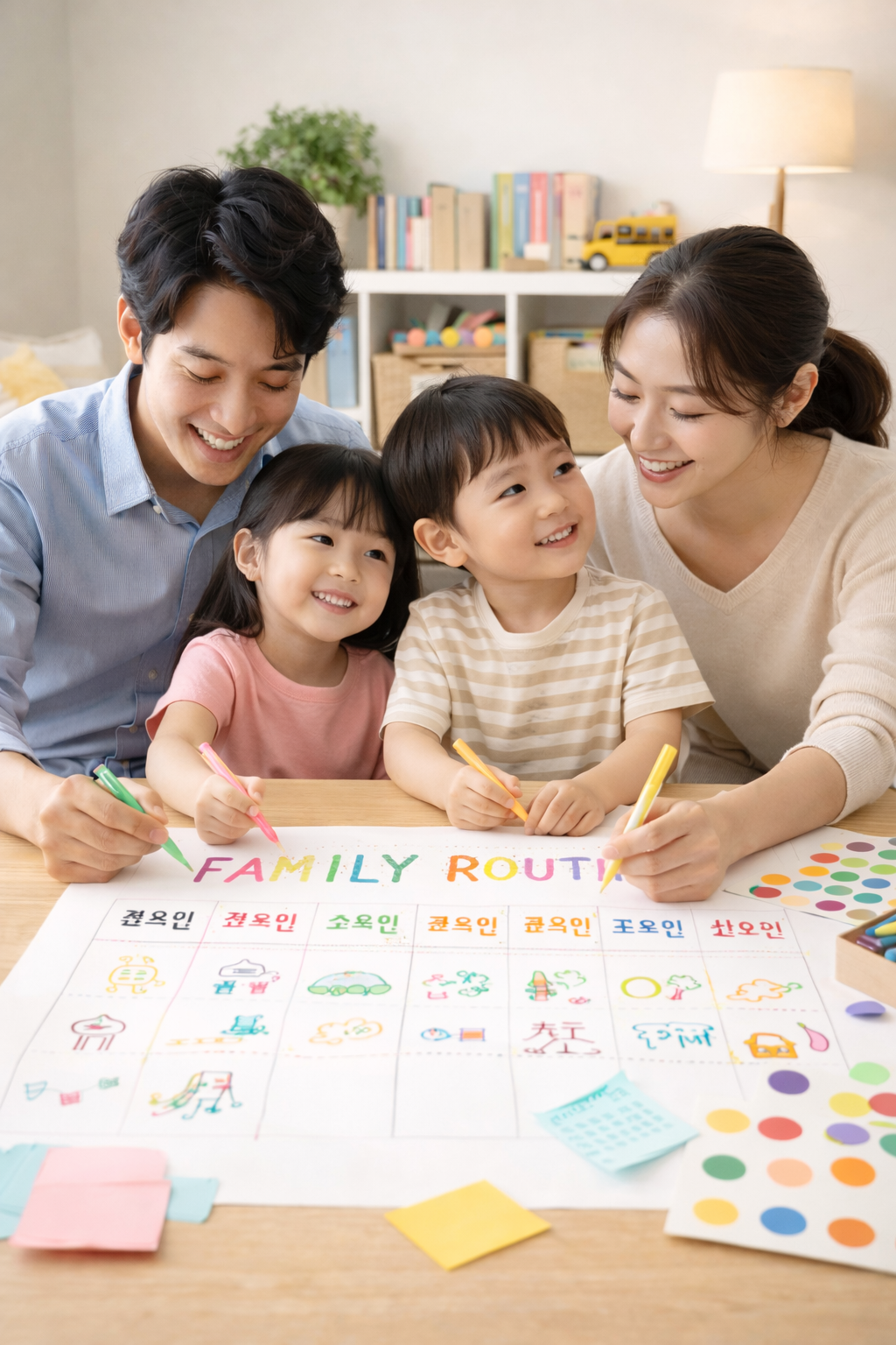 부모와 아이 생활 루틴 맞추는 방법 관련 사진