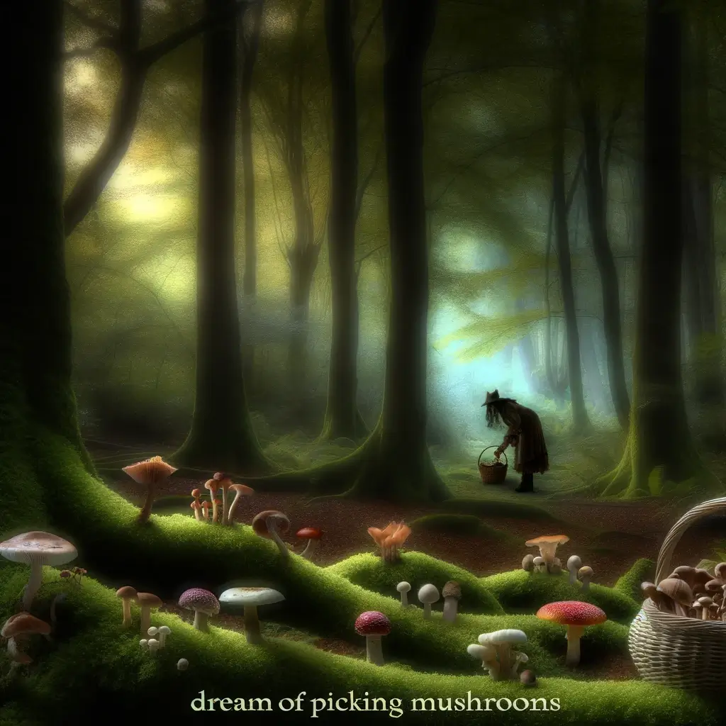 버섯 따는 꿈 해몽 해석