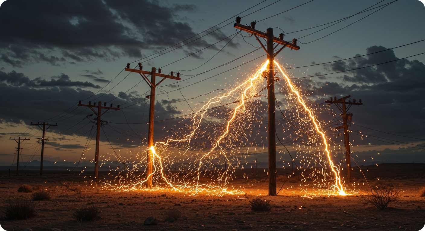 접지상태불량_스파크_화재