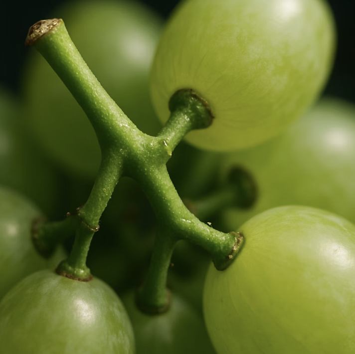 생명줄, 포도알 꼭지를 확인하세요