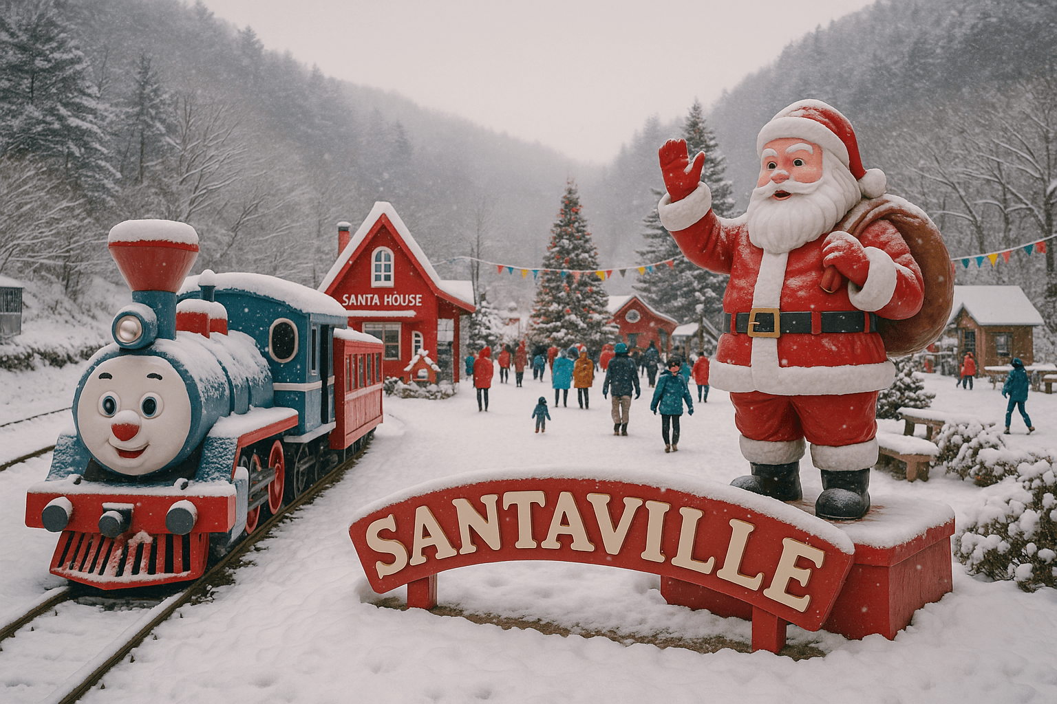 봉화 분천 산타마을 여행, 겨울의 동화 속으로 떠나는 눈꽃 기차여행