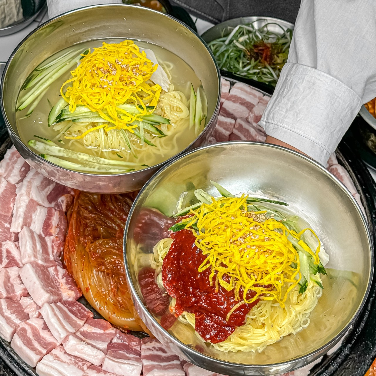 충남 공주 팔팔무쇠삼겹