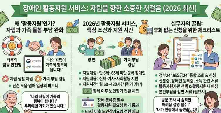 장애인 활동지원 서비스