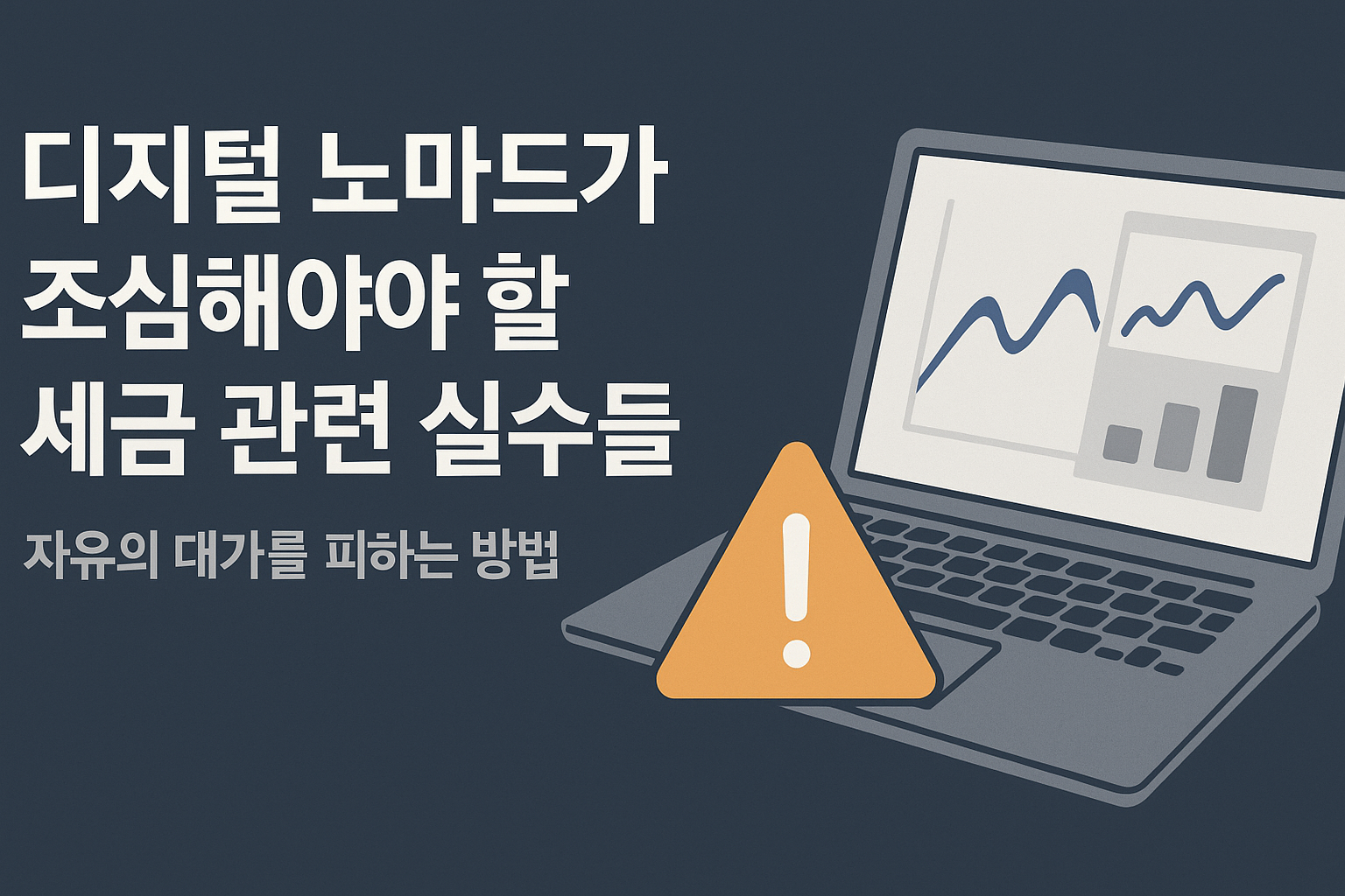 디지털 노마드로 자유롭게 세계를 여행하며 일하는 삶. 하지만 이 삶에는 '세금'이라는 복병이 도사리고 있습니다.
다양한 나라에서 수익을 얻고 생활하는 디지털 노마드는 자칫 잘못하면 이중과세, 미신고, 과태료 폭탄에 직면할 수 있습니다.
이 글에서는 디지털 노마드가 자주 저지르는 세금 실수 7가지를 소개하고, 실수를 방지하기 위한 팁을 알려드립니다.