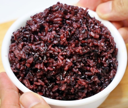 쌀 종류 흑미-흑미밥