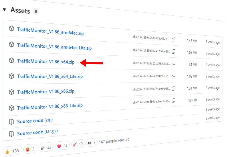 작업표시줄-CPU-GPU-SSD-트래픽-표시-Traffic-Monitor