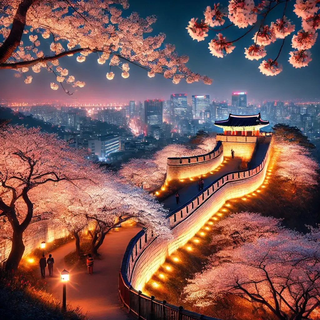 서울 야경과 함께하는 밤 벚꽃 명소 7곳