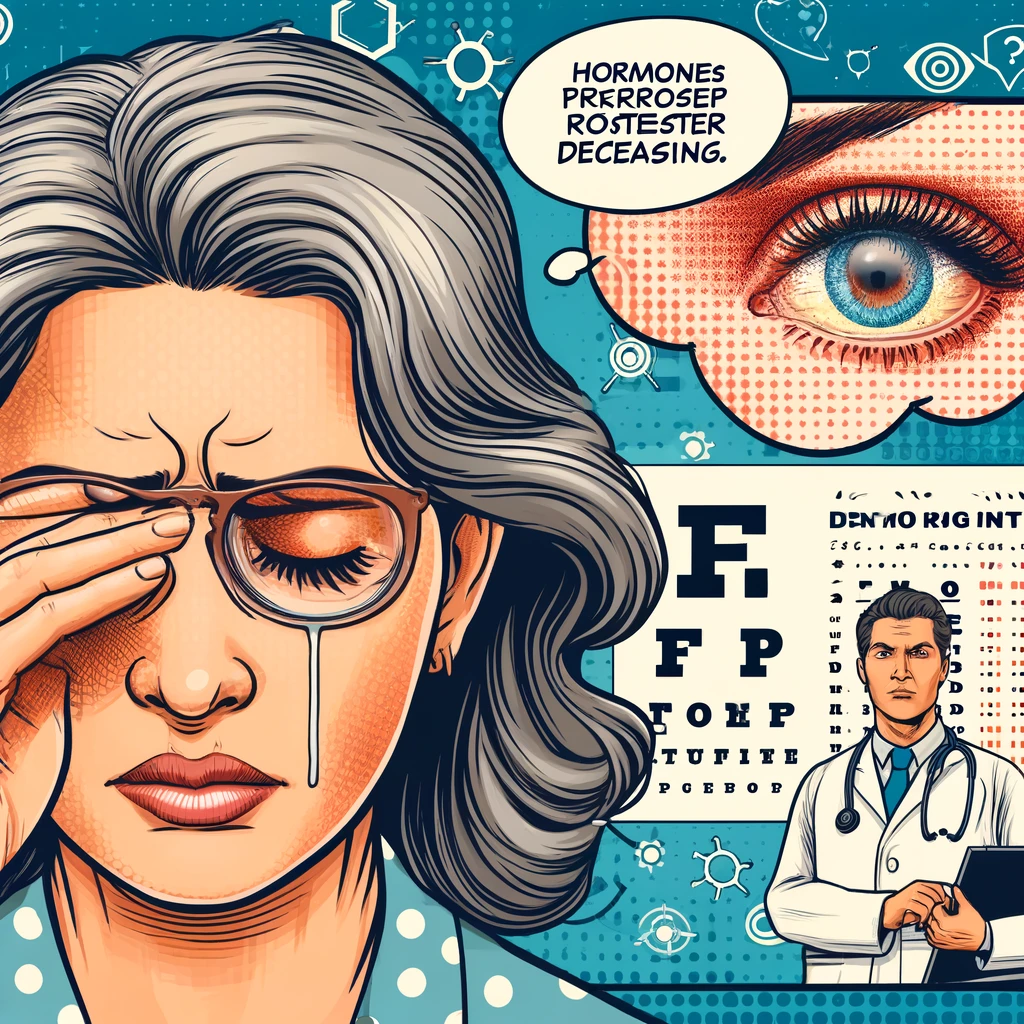 갱년기와 안구건주증